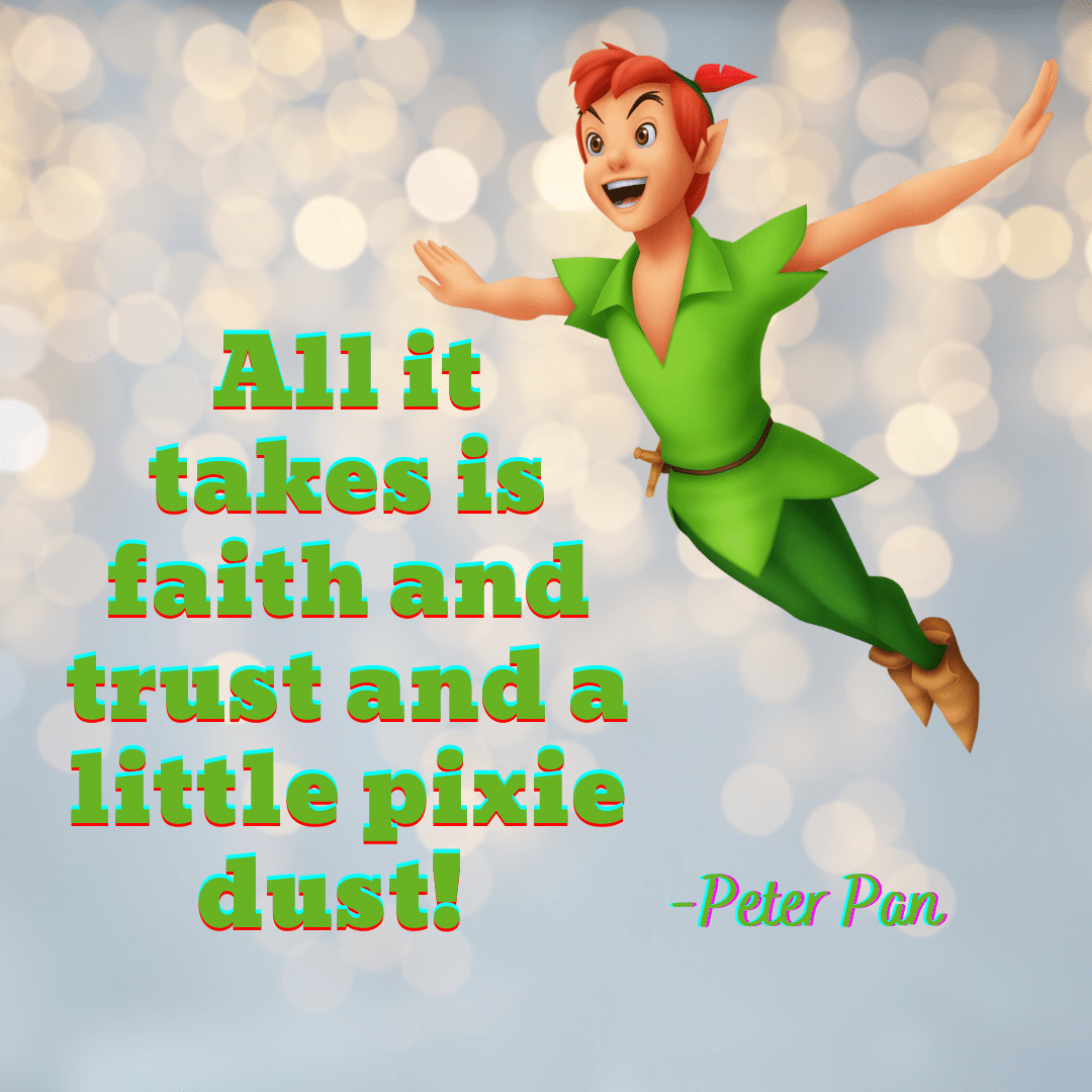 Peter Pan Pixie Dust Peter Pan
